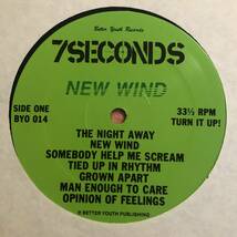 美品 LP 86年USオリジナル盤 7 Seconds New Wind セブン セカンズ_画像2