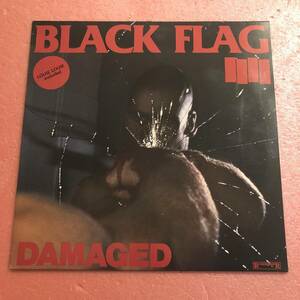 LP 82年ベネルクス盤 Black Flag Damaged ブラック フラッグ