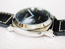 ♪処分特価 新品 PARNIS 44mm 自動巻き腕時計 CUSTOM MADE ONE OF EDITION スモールセコンド_画像4