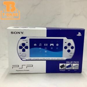 1円〜 動作確認済み 初期化済み 破損 ソニー PSP-3000 XWB ホワイトブルー