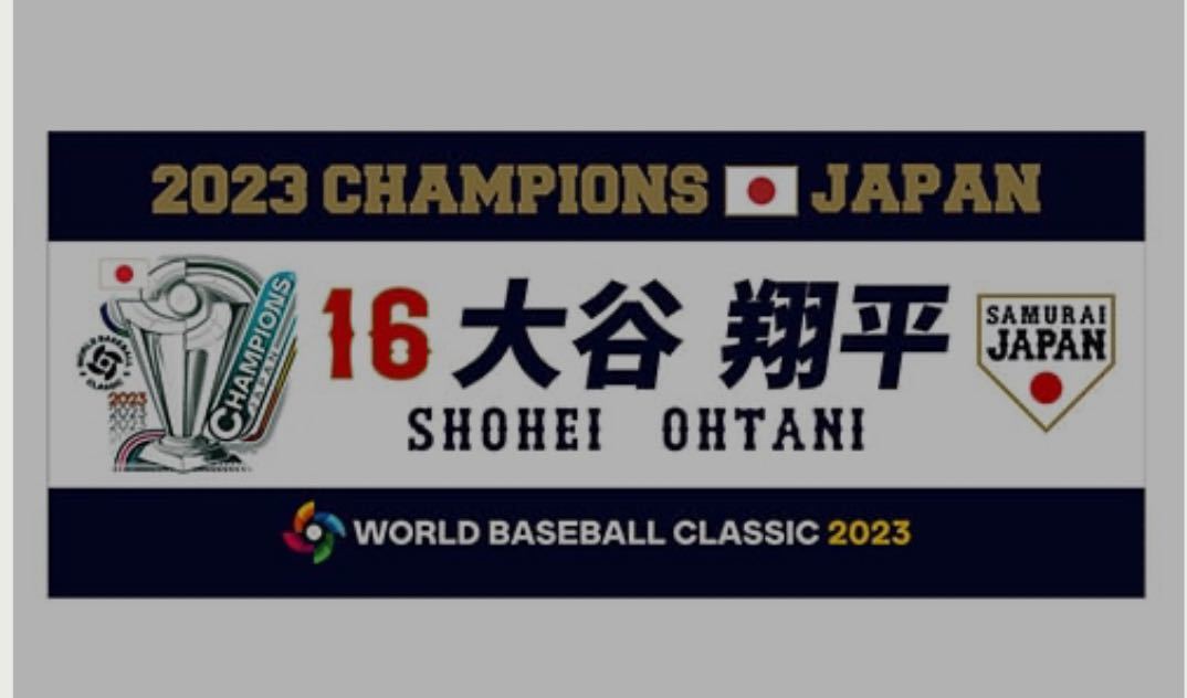 2024年最新】Yahoo!オークション -wbc タオルの中古品・新品・未使用品一覧