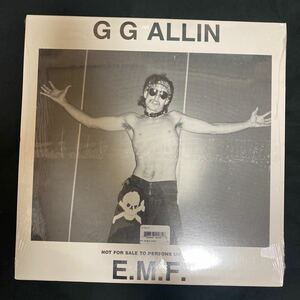 【美品】 GG ALLIN 「NOT FOR SALE TO PERSONS UNDER 18」 2枚組 スペシャルアルバム 402019XB レコード LP