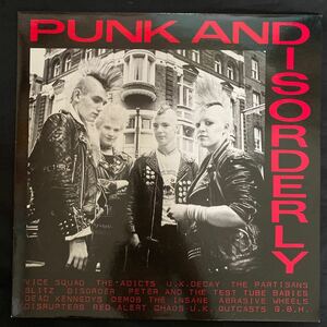 V.A. 「PUNK AND DISORDERLY」 AABT100 フランス盤 パンク レコード LP