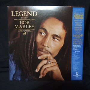 【 帯付・見開きジャケ 】 Bob Marley & The Wailers 「LEGEND the best of」 LPレコード　レゲエ