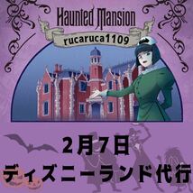 2月7日 ディズニーランド 代行 ストーリービヨンド ホーンテッドマンション ホンテ ケープ カチューシャ 代理購入_画像1