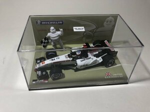 MINICHAMPS B.A.R HONDA 1/43 B・A・R ホンダ 007 J.BUTTON MICHELINフィギュア付き 難あり