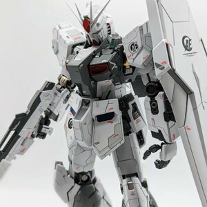 MG 1/100　νガンダムverkaファーストロットカラー改修塗装完成品