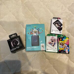 総額36000円！新品未使用！instax pal！instax mini Link2！フィルム3種！ FUJIFILM