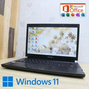 ★美品 高性能3世代i5！320GB★R732/F Core i5-3320M Win11 MS Office 中古品 ノートPC★P65813