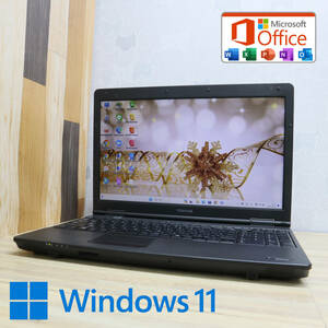 ★中古PC 高性能i5！500GB★L41 Core i5-M450 Win11 MS Office 中古品 ノートPC★P65818