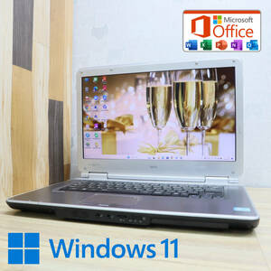 ★中古PC 高性能3世代i5！320GB★VK26M Core i5-3320M Win11 MS Office 中古品 ノートPC★P67778