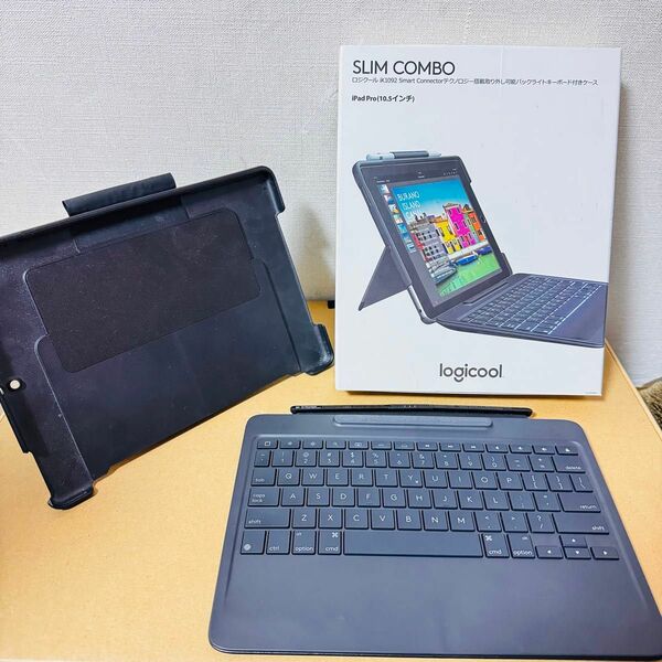 Logicool SLIM COMBO ロジクール iPad Pro10.5 Air第3世代などに。ik1092BKA