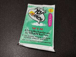 【新品未開封 在庫数9】 YO! MTV RAPS トレーディングカード 1パック 10枚入り