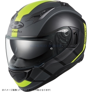 在庫あり KABUTO カブト KAMUI 3 JM フラットブラック イエロー Lサイズ(59-60)