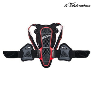  stock equipped Alpine Stars protector 6504718 NUCLEON KR-3 PROTECTOR SMOKE BLACK RED(013) size :M