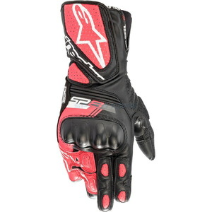 在庫あり アルパインスターズ レディース 3518321 STELLA SP-8 v3 LEATHER GLOVE BLACK WHITE DIVA PINK(1832) サイズ:L