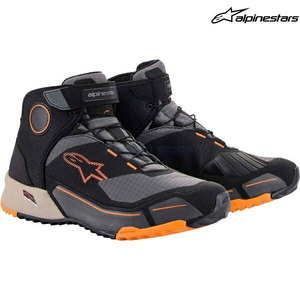 在庫あり アルパインスターズ シューズ 2611820 CR-X DRYSTAR RIDING SHOE BLACK LIGHT BROWN ORANGE(1284) サイズ:9/26.5cm