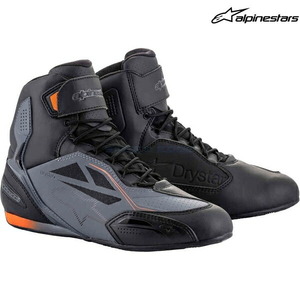 在庫あり アルパインスターズ シューズ 2540719 FASTER-3 DRYSTAR SHOE BLACK COOL GRAY ORANGE FLUO(124) サイズ:9.5/27.0cm