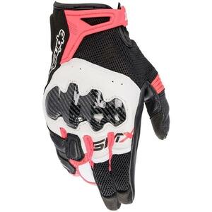 在庫あり アルパインスターズ レディース 3597222 STELLA SMX-R GLOVE ASIA BLACK WHITE DIVA PINK(1832) サイズ:S