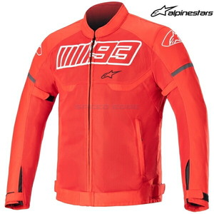 在庫あり アルパインスターズ ジャケット 3300922 MM93 LOSAIL v3 AIR JACKET ASIA BRIGHT RED WHITE(3012) サイズ:L