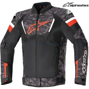 T-GP IGNITION AIR JACKET ASIA [981 DIGITAL CAMO BLACK BRIGHT RED] XL アルパインスターズ