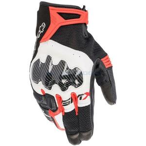 在庫あり アルパインスターズ グローブ 3567222 SMX-R GLOVE ASIA BLACK WHITE BRIGHT RED(1304) サイズ:XL