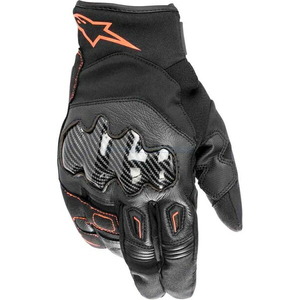 В запасе Alpine Stars Glove 3520723 SMX-1 Glove Glove Black Red Fluo (1030) Размер: xl