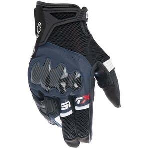 在庫あり アルパインスターズ グローブ 3567222 SMX-R GLOVE ASIA BLACK DARK BLUE WHITE(1722) サイズ:L