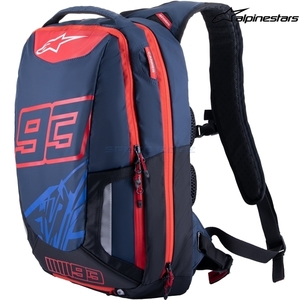 在庫あり アルパインスターズ バッグ 6105921 MM93 JEREZ v2 BACKPACK NIGHT NAVY BRIGHT RED SODALITE サイズ:ONE-SIZE