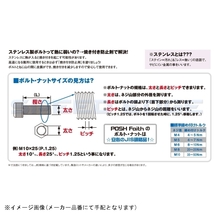 在庫あり POSH ポッシュ 920525-B2 ボタンキャップボルト(ステンレス)(2本入)M5X25mm_画像3