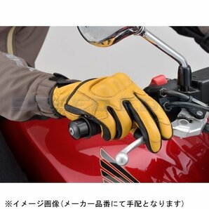 在庫あり DAYTONA デイトナ 17762 HBG-110 カウレザープロテクターグローブ イエロー XLサイズの画像5