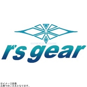 在庫あり r's gear アールズギア XXSC-0018 アールズ・ギア ロゴステッカー(ブルーグラデーション) W:105mm×H:48mm(抜き文字転写)