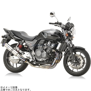 在庫あり r's gear アールズギア MH34-S1CT ワイバンクラシックR シングル チタンポリッシュ CB400SF/SF/SB