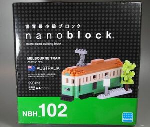 中古 未使用 カワダ ナノブロック オーストラリア メルボルン トラム nano block