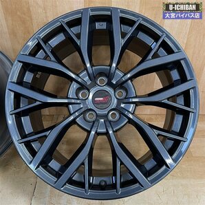 スバル WRX STI VAB 後期 純正ホイール 19インチ 8.5J +55 5H 114.3 4本セット カラー：ガンメタ _▽004の画像4