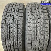 80系 ノア ヴォクシー等 ラブリオン 6-15+52 5H114.3 2023年製 グッドイヤー アイスナビ7 195/65R15 15インチ スタッドレス 4本セット 009k_画像9