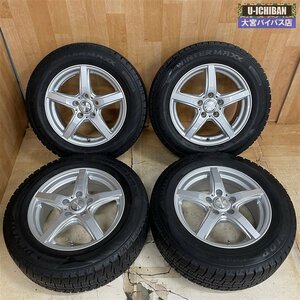 エスティマ ティアナ スカイライン セレナ等 スタッドレスセット 205/65R16 95Q DL WM02 & VIOLENTO 16インチ 6.5J +40 5H 114.3 _#■W004