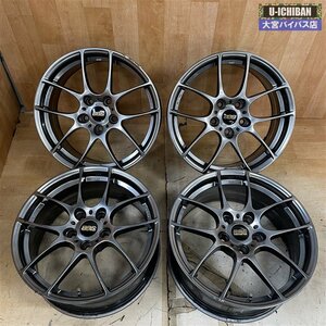 鍛造 BBS RF RF503 17インチ 7.5J +45 5H 114.3 ホイールのみ 4本 レヴォーグ WRX S4 SK フォレスター等 004