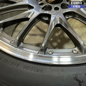 アウディQ3 等 鍛造 BBS RS-N RS1007 9-20+37 5H112 コンチネンタル エクストリームコンタクトDWS 265/35R20 20インチ 4本セット 002Rの画像4