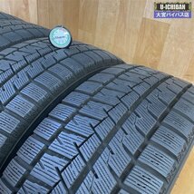 アテンザ エクストレイル マツダ6 等 2021年製 スタッドレスセット 225/55R17 97R クムホ & S-HOLD 17インチ 6.5J +48 5H 114.3 4本 ▼W004_画像10