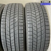 プリウス カローラスポーツ 等 エクシーダ 6-15+43 5H100 ブリヂストン ブリザック VRX3 195/65R15 15インチ スタッドレス 4本セット 009k_画像10