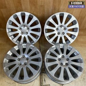 Impreza Genuine 16 Inch 6.5J +55 5H 100 4本 Impreza 流用で Impreza G4 Imprezaスポーツ Exiga（NA）等 _▽004