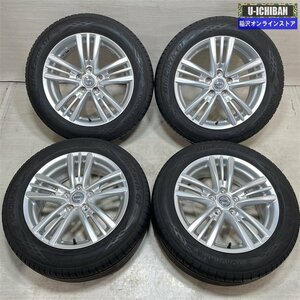 ニッサン スカイライン 純正 7.5-17+45 5H114.3 ヨコハマ ブルーアースGT AE51 225/55R17 17インチ 4本セット 009k