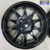 軽 軽自動車 タント ワゴンＲ デイズ ムーヴ Ｎ-BOX 等 G-SPEED Gスピード 4.5-15+45 4H100 15インチ ホイール 4本セット 002R_画像4