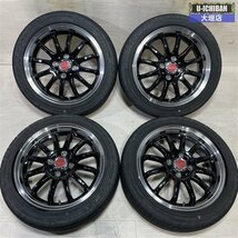 軽 軽自動車 N-BOX ワゴンR タント 等 SCADA 5-15+45 4H100 グッドイヤー LS2000 ハイブリッドⅡ 165/55R15 15インチ 4本セット 002R_画像1