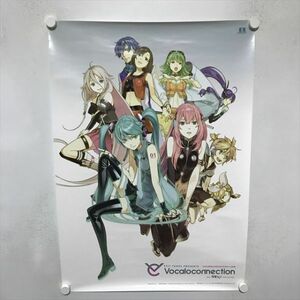 A68838 ◆初音ミク　Vocaloconnection B2サイズ ポスター 送料350円 ★5点以上同梱で送料無料★