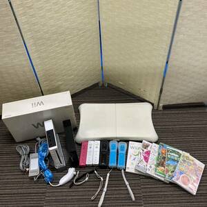 Wiiまとめ バランスWiiボード RVL-021 本体 RVL-001(JPN) コントローラー ヌンチャク ソフト 現状品 動作未確認 ジャンク扱い/021-08