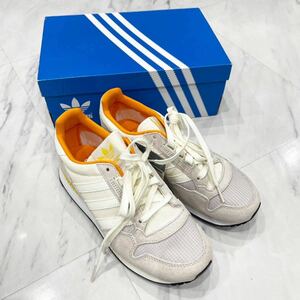 未使用 タグ付adidas アディダス スニーカー シューズ 靴 ZX500OGW レディース US 6 約 23cm 相当 ホワイト イエロー オススメ 箱あり