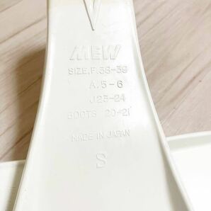 GULL MEW ミュー フルフット ラバー フィン サイズ S 23-24cmスキューバ ダイビング 用品 ホワイト マリンスポーツ シュノーケリングの画像5