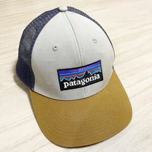 patagonia パタゴニア メッシュ キャップ cap hat 帽子 グレー ベージュ ブルー ロゴ オススメ